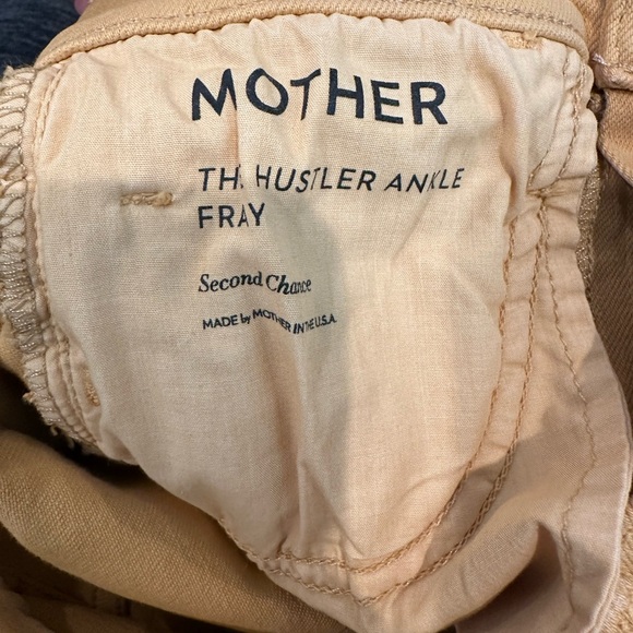 MOTHER The Hustler Ankle Fray Jeans Size 26 - Picture 6 of 6